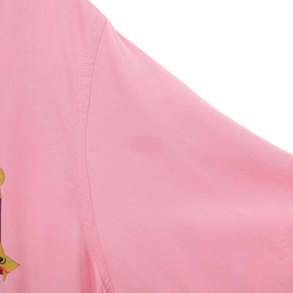 NWT Disney Her Universe Mulan Traditional Portrait Woven Button Up Shirt Top L - Picture 8 of 8